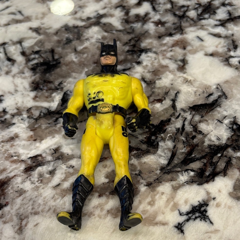 DC Comics Yellow & Black Batman Action Figure
